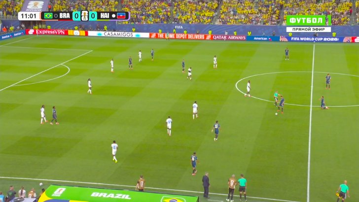 Raphinha disallowed goal against Haiti 13'