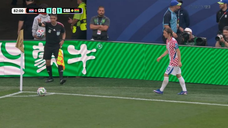 Croatia 2 - 1 Ghana - Nikola Vlašić 83'