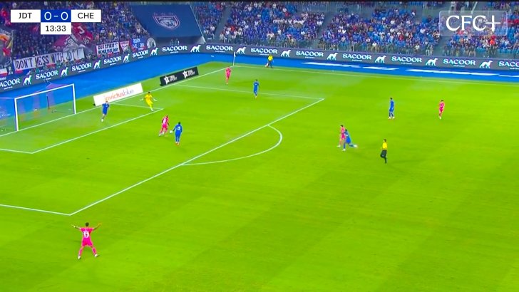 Johor Darul Ta'zim 1-0 Chelsea - Arif Aiman 15'