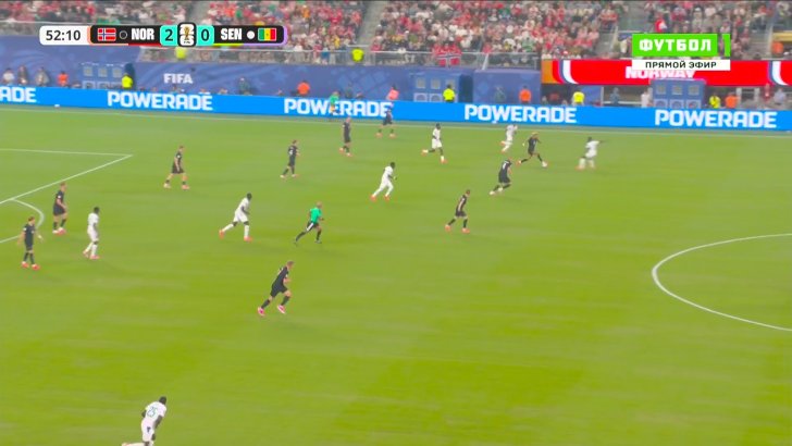 Norway 2 - Senegal 1 - Ismaïla Sarr 53'