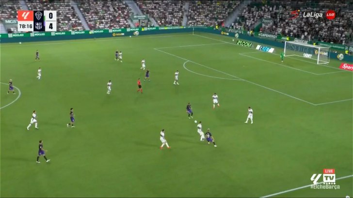 Elche 0-5 Barcelona - Fermin Lopez 79'