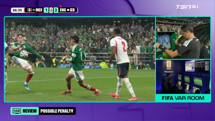 Mexico 2-3 England - Raul Jimenez penalty 69'