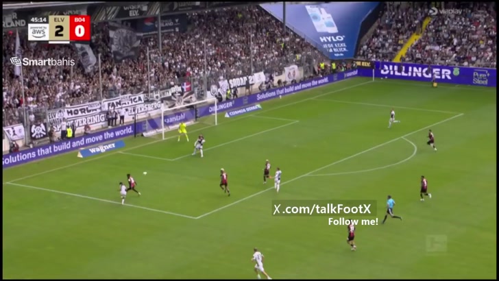 Elversberg 3-0 Bayer 04 Leverkusen - David Mokwa 46'