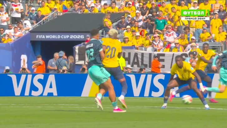 Germany penalty against Ecuador overturned by VAR 49'