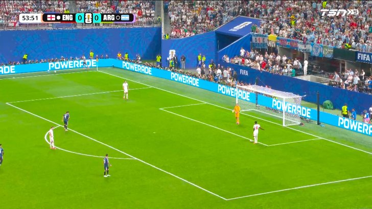 England 1 - 0 Argentina - Anthony Gordon 55'