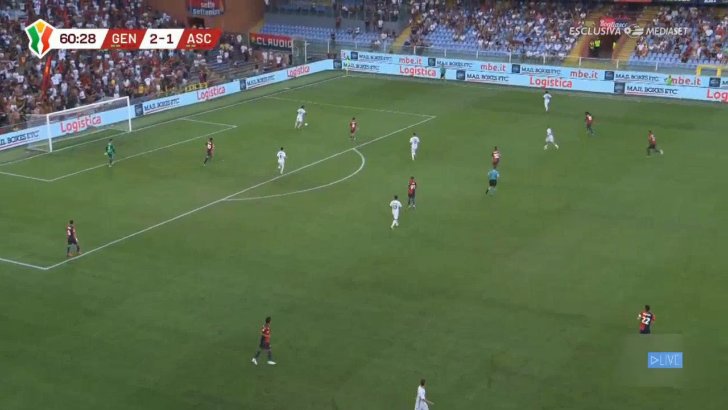 Genoa 3-1 Angers SCO - Lorenzo Colombo 61'
