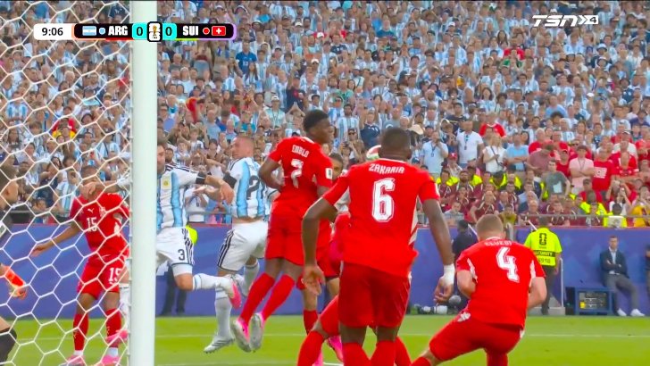 Argentina 1 - 0 Switzerland - Alexis Mac Allister 10'