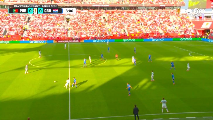 Portugal big chance against Croatia 4'