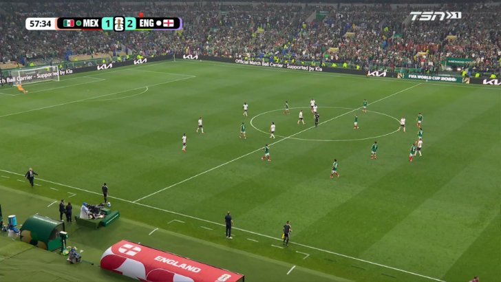 Mexico 1-3 England - Harry Kane penalty 60'