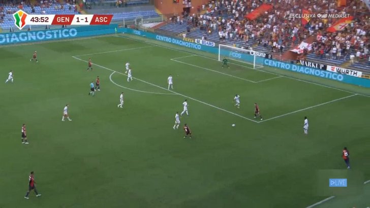 Genoa 2-1 Angers SCO - Tommaso Baldanzi 45'