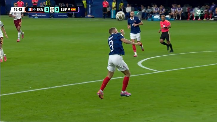 France 0 - Spain 1 - Mikel Oyarzabal penalty 22'