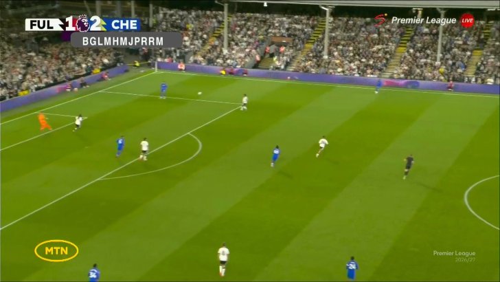 Fulham 1-3 Chelsea - Cole Palmer 49'