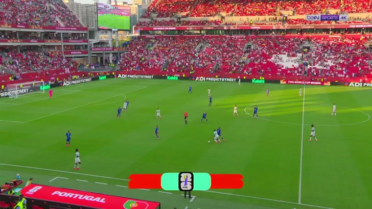 Nuno Mendes chance vs Croatia 48'