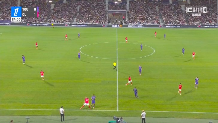 Toulouse  0-2 Olympique Lyonnais - Malick Fofana  85'