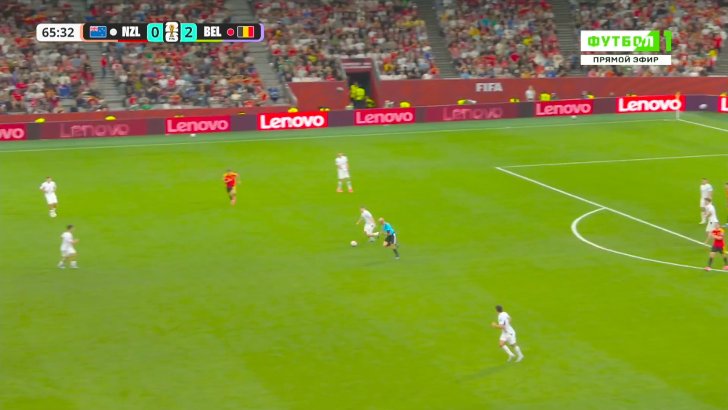 New Zealand 0 - 3 Belgium - Kevin De Bruyne 66'