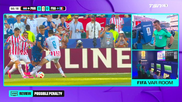 Paraguay 0 - 1 France - K. Mbappé Penalty 70'