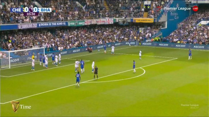 Chelsea 1-0 Brighton & Hove Albion - Roméo Lavia 4'