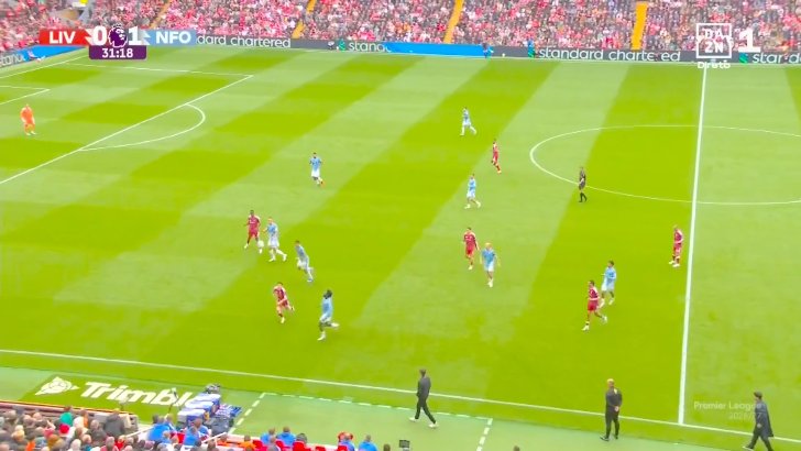 Liverpool 1-1 Nottm Forest - F. Wirtz 32'