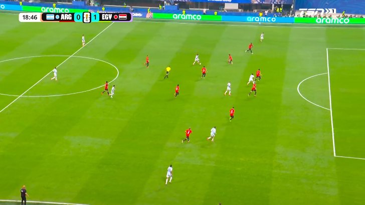 Lionel Messi penalty miss against Egypt 21'