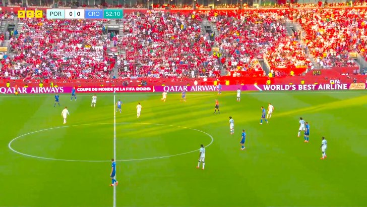 Portugal 0 - 1 Croatia - Ivan Perišić 53'