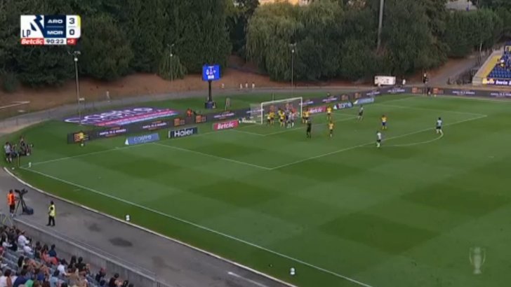 Arouca 4-0 Moreirense - Dylan Nandin 90'+1'