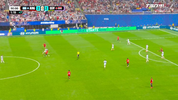 Argentina 3 - 2 Egypt - Enzo Fernández 90+2'