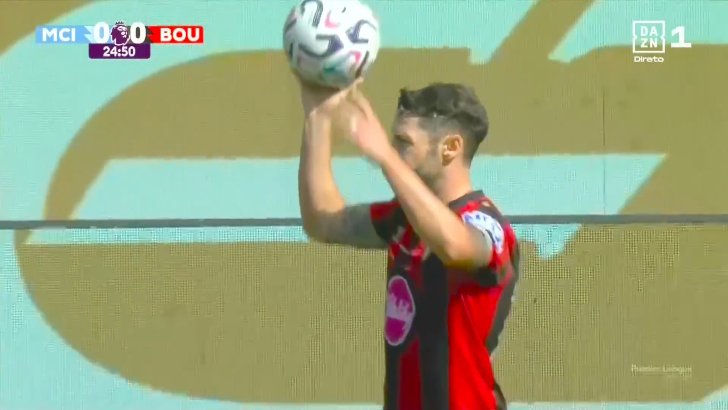 Man City 0-1 A Bournemouth - M. Tavernier 26'