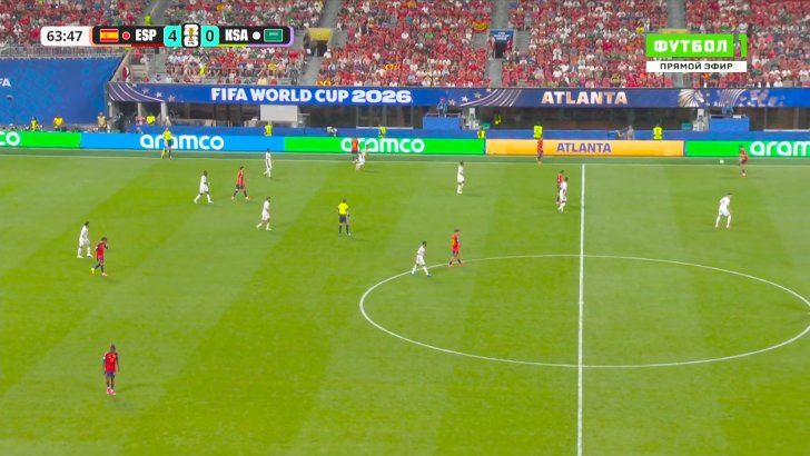 Ferran Torres big chance against Saudi Arabia 65'