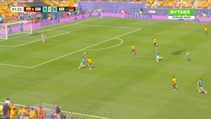 Ecuador 0 - Germany 1 - Leroy Sané 2'