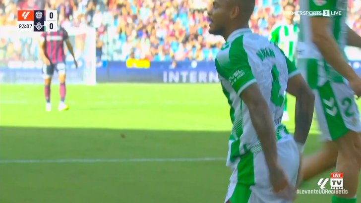 Levante 1-0 Real Betis - Dela  24'