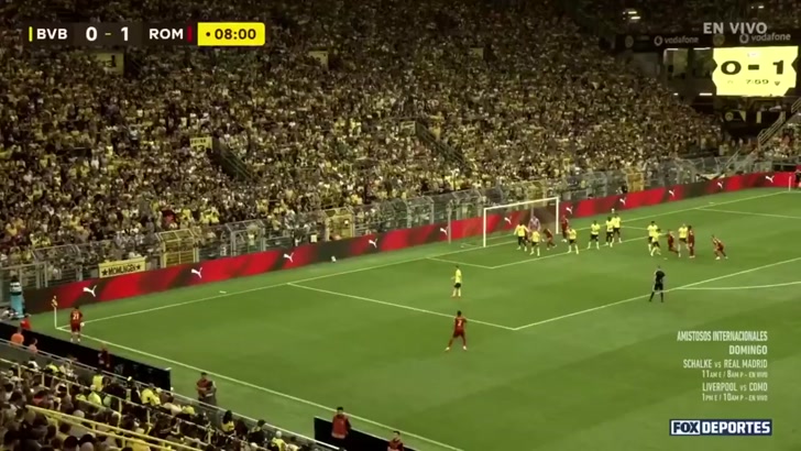 Borussia Dortmund 0-2 AS Roma - Bryan Cristante  9'