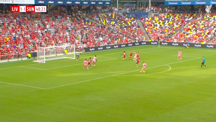 Liverpool 1 - 2 Sunderland - Tymur Tutierov  50'