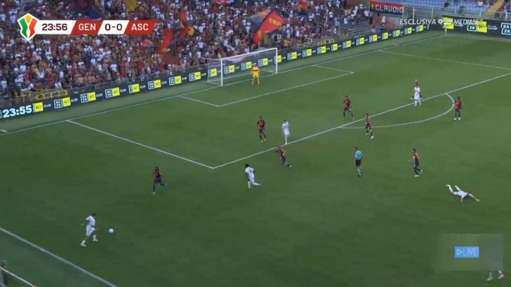 Genoa 0-1 Angers SCO - Andrea Silipo 25'