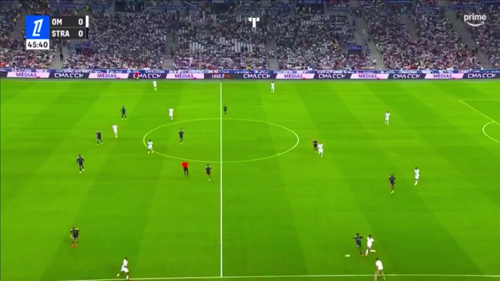 Olympique de Marseille 1-0 RC Strasbourg Alsace - Amine Gouiri 46'