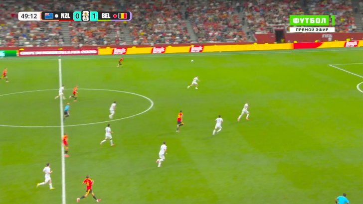 New Zealand 0 - 2 Belgium - Leandro Trossard 50'