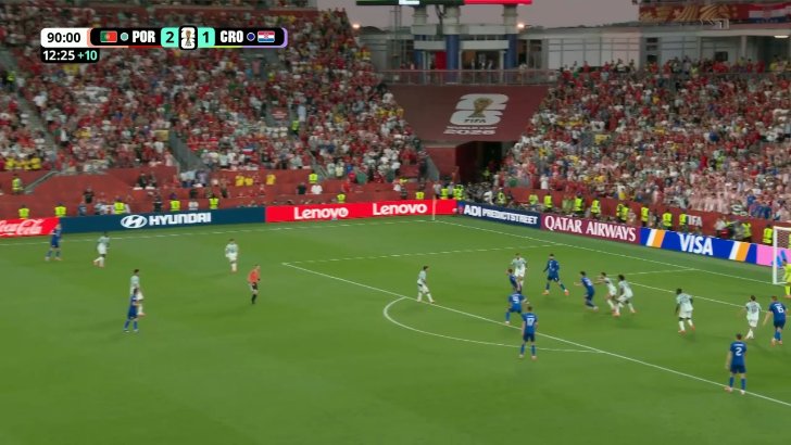 Portugal 2 - Croatia - J.Gvardiol 90'+13'