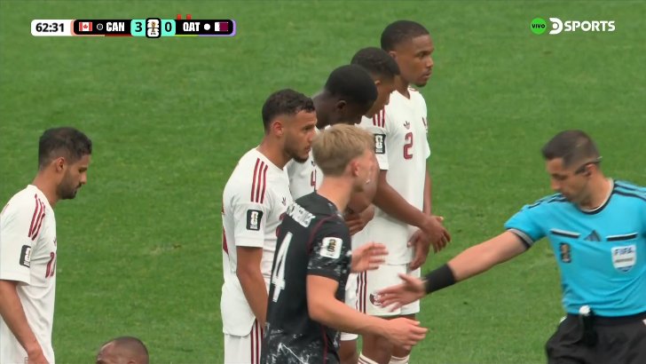 Canada 4 - 0 Qatar - Nathan Saliba 64'