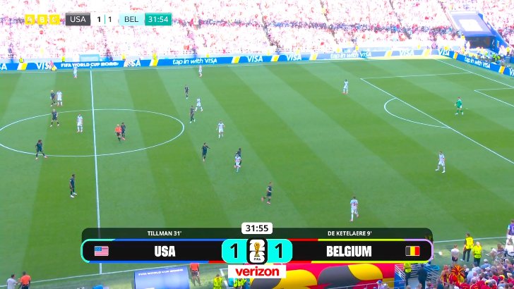 USA 1 - 2 Belgium - Charles De Ketelaere 33'