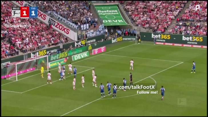 1.  Köln 1-2 Hoffenheim - Ozan Kabak 67'