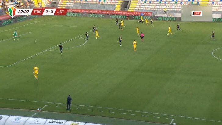 Frosinone 3-0 Juventus - Antonio Raimondo 38'