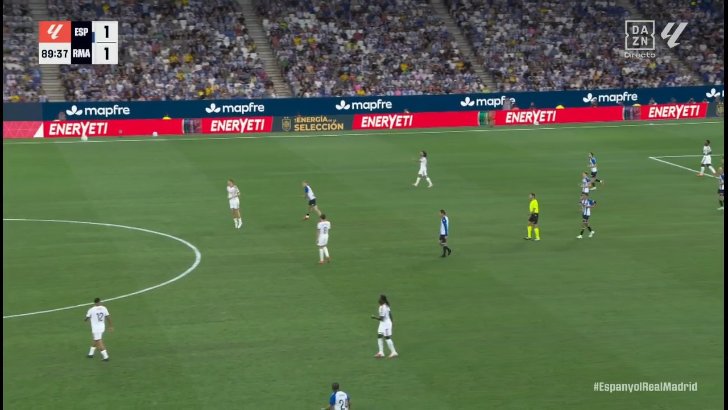 RCD Espanyol 1-2 Real Madrid - Carlos Espi 90+1'