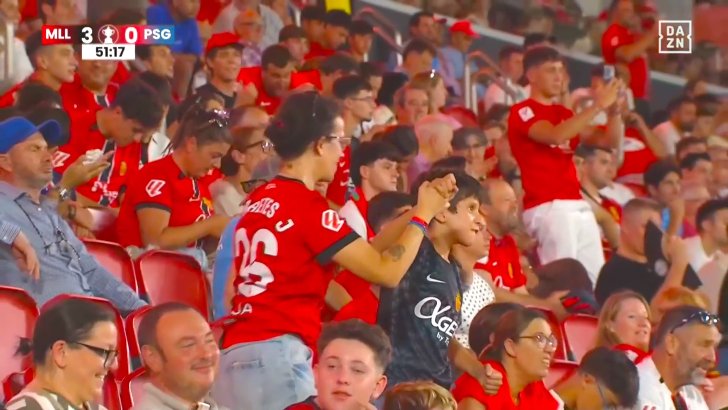 Mallorca 3 - 0 PSG - Antonio Raíllo 51'
