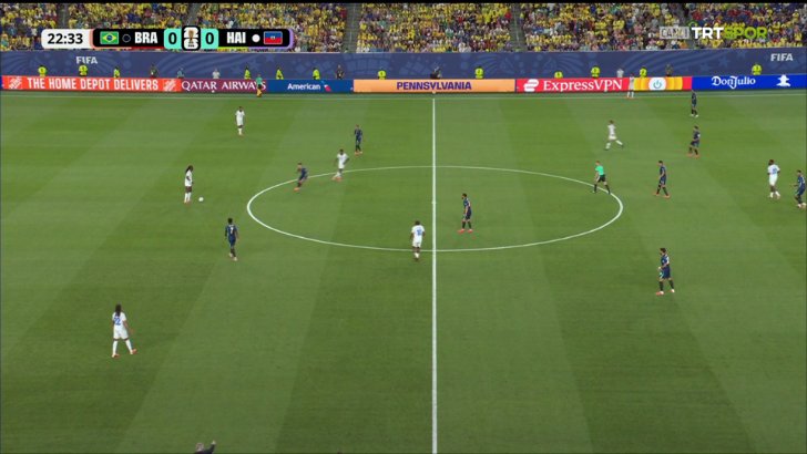 Brazil 1-0 Haiti - Matheus Cunha 24'