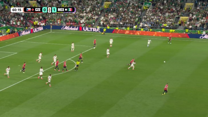 Czechia 0-2 Mexico - Julián Quiñones 61'