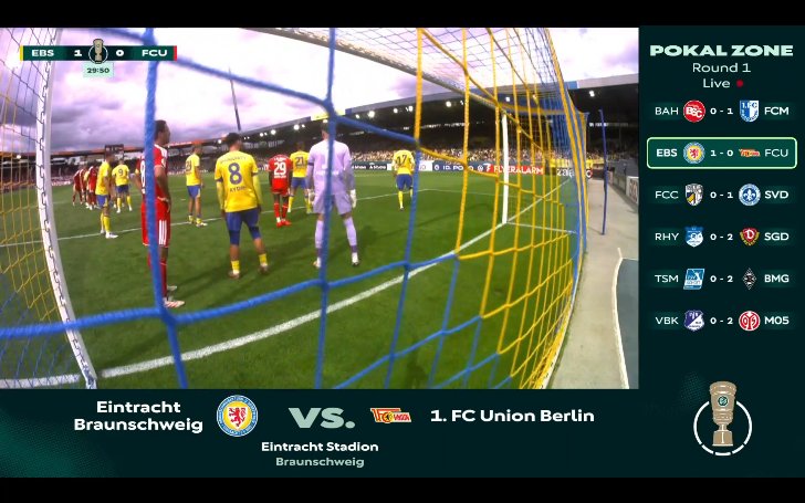 Eintracht Braunschweig 1-1 Union Berlin - Zeno Van Den Bosch 31'