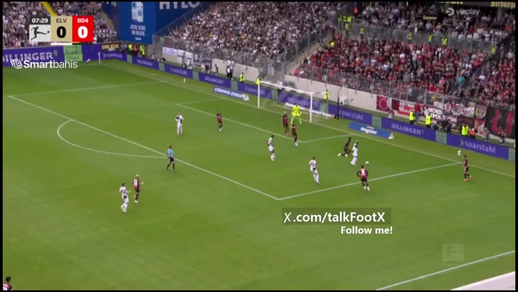 Elversberg 1-0 Bayer 04 Leverkusen - Lukas Petkov 8'
