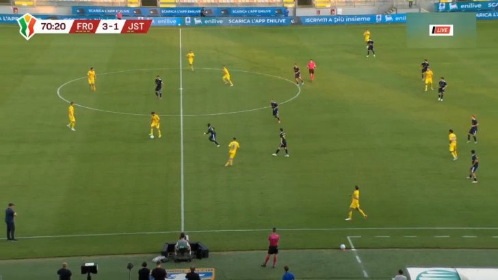 Frosinone 4-1 Juventus - Giorgi Kvernadze 71'