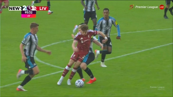 Newcastle 2-2 Liverpool - Dominik Szoboszlai 90+8' (Penalty)