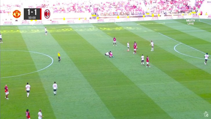 Manchester Utd 2-1 AC Milan - P. Dorgu 51'