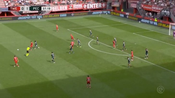 Twente 1-1 PEC Zwolle - Daouda Weidmann 38'
